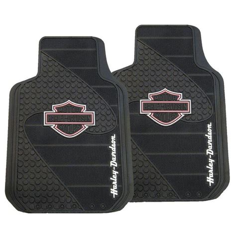 pink and black floor mats|harley davidson floor mats pink.